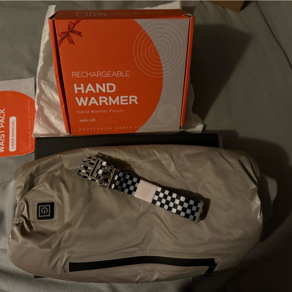 Rechargeable hand warmer sleeve /with power bank